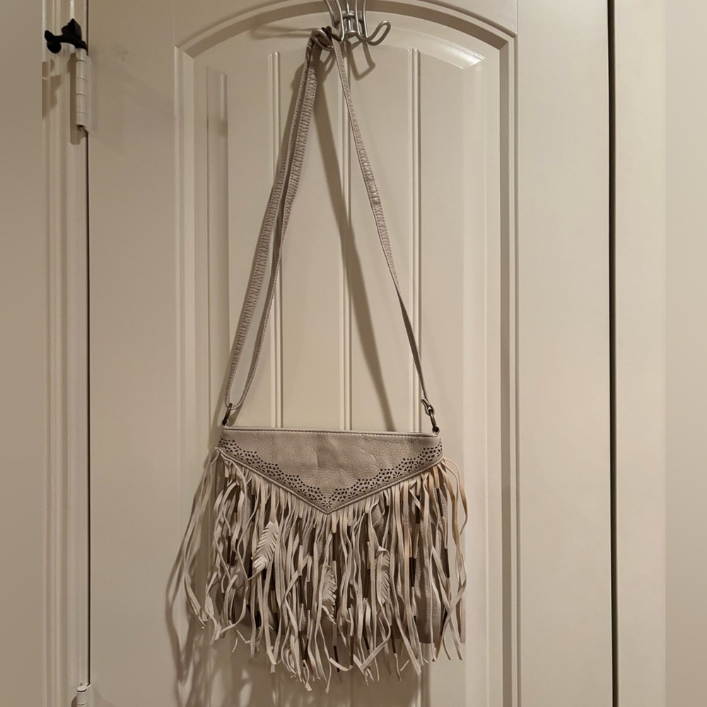 JCPenney Boho Fringe Crossbody Purse